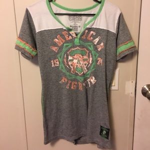 short sleeve american fighter shirt